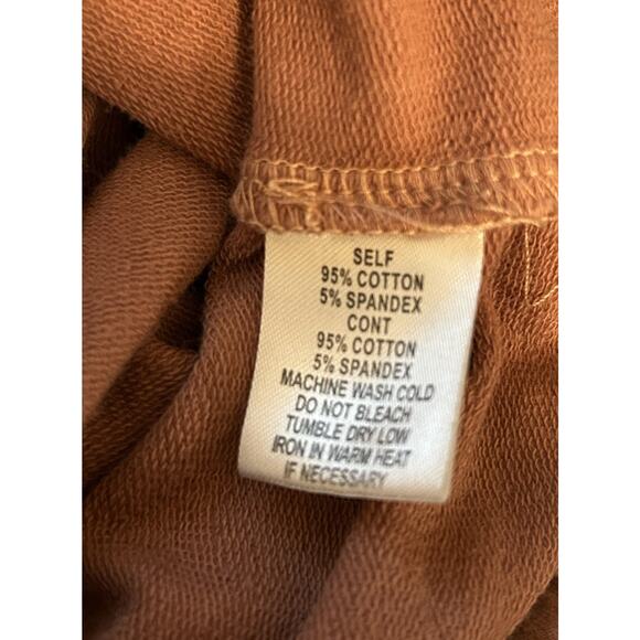 NIA Women's Dusty Pink Rose Cropped Hoodie Pullover - Size Small - Picture 5 of 6